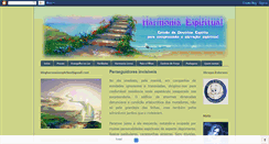 Desktop Screenshot of harmoniaespiritual.com.br